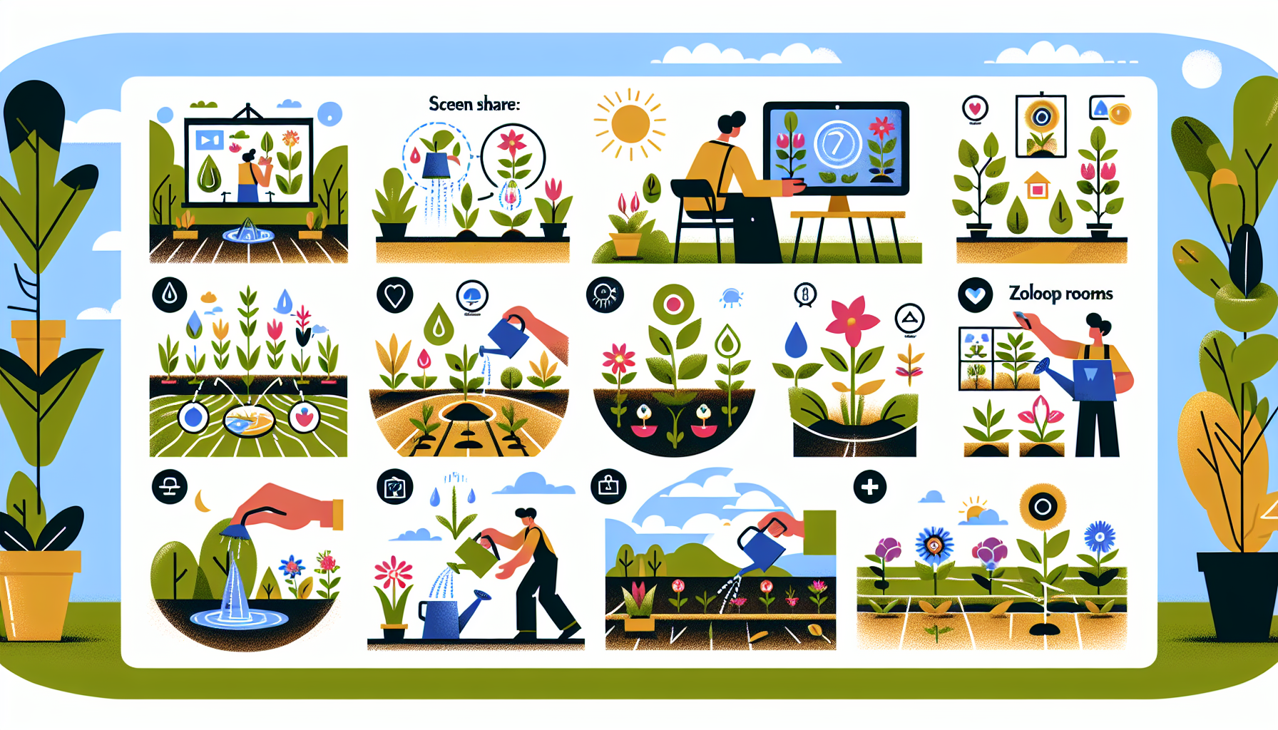 découvrez comment utiliser zoom pour recevoir des conseils de jardinage afin de réussir votre jardin grâce à une expérience virtuelle enrichissante.