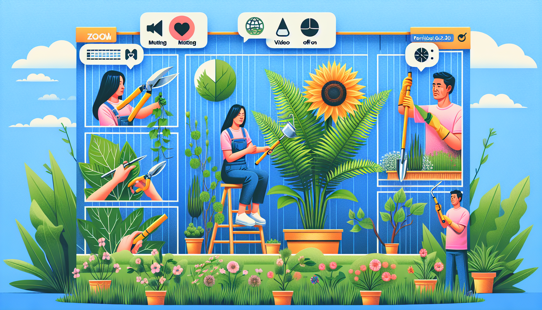découvrez comment utiliser zoom pour recevoir des conseils d'experts en jardinage et améliorer vos compétences pour une expérience de jardinage réussie.