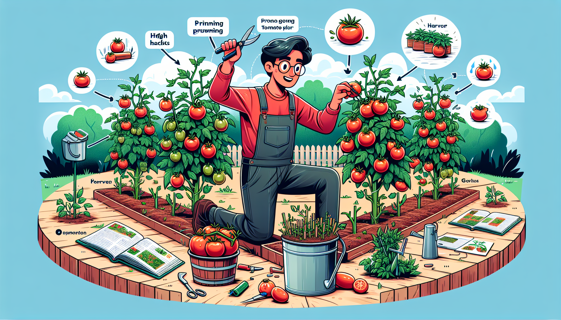 découvrez comment la coupe des gourmands des tomates peut contribuer à une récolte abondante pour votre jardin. conseils et techniques de jardinage.