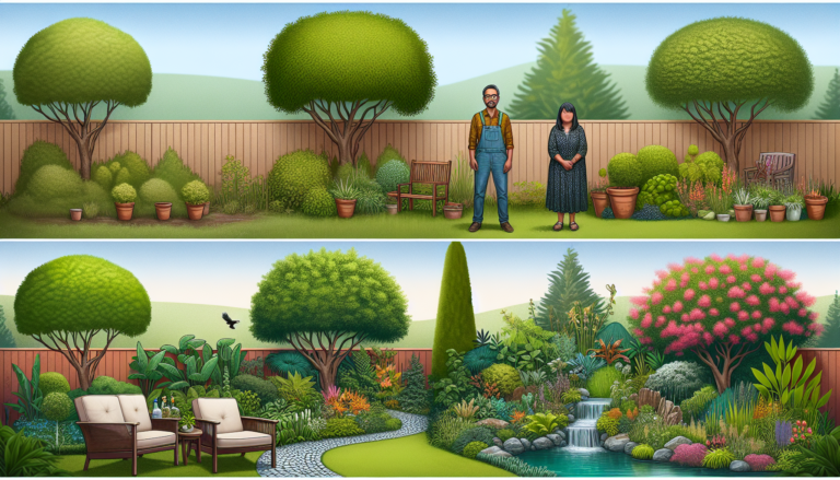 découvrez comment ce couple a réussi à transformer leur jardin en un véritable paradis botanique. une incroyable transformation à ne pas manquer !