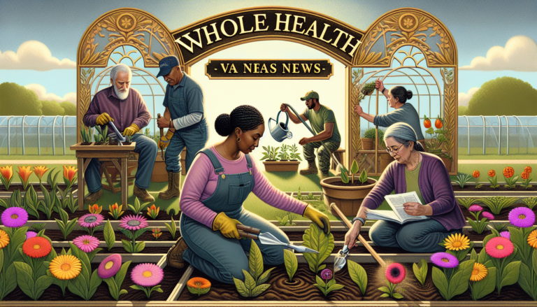 découvrez comment les anciens combattants utilisent le jardinage pour booster leur santé grâce au programme whole health - va news. suivez leur incroyable transformation !