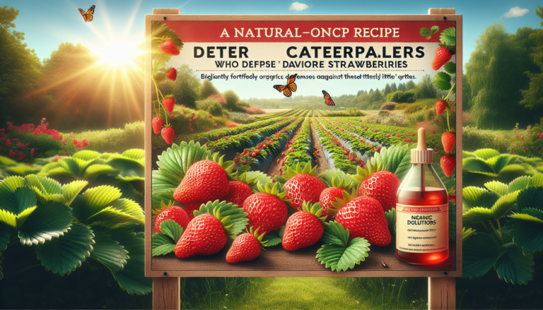 découvrez comment éviter l'invasion des chenilles sur vos fraisiers grâce à une recette naturelle de jardinage efficace et respectueuse de l'environnement.