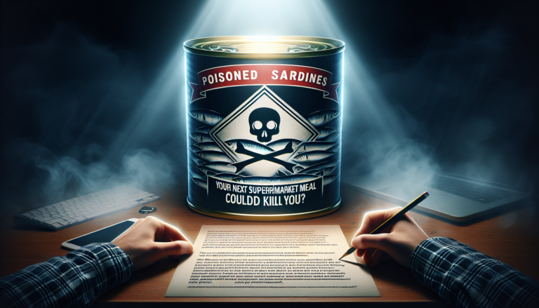 Des sardines en boîte empoisonnées : Votre prochain repas au supermarché pourrait vous tuer ?