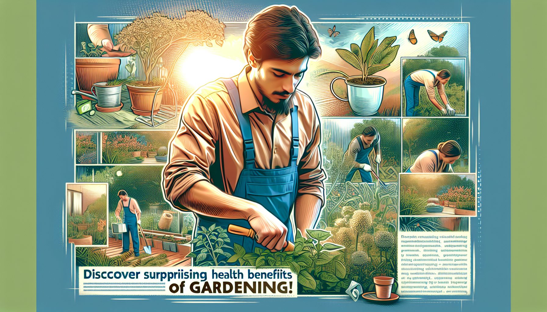 découvrez les bienfaits insoupçonnés du jardinage sur la santé : renforcement du système immunitaire, diminution du stress, perte de calories... apprenez-en plus !