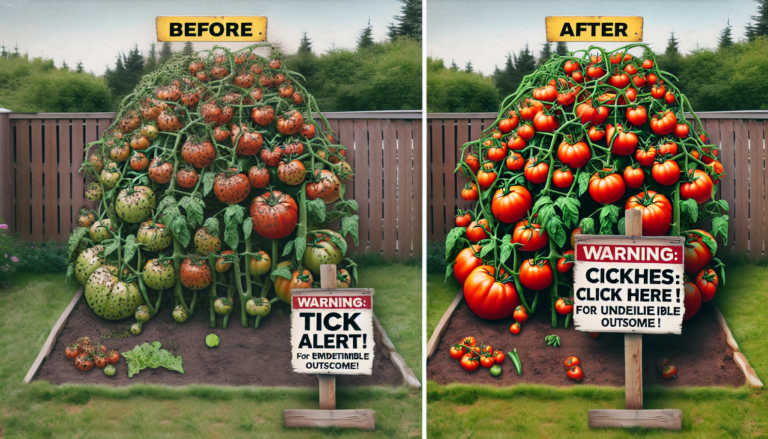 découvrez comment la chaleur a métamorphosé mon jardin avec des tomates géantes et l'apparition d'une alerte aux tiques ! une histoire surprenante de la nature en action.