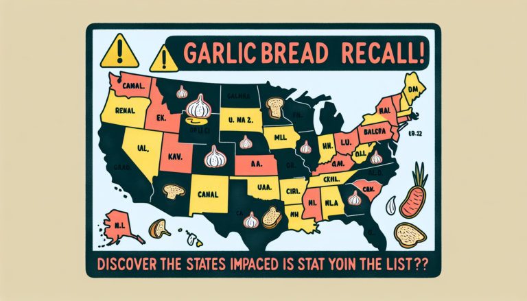 découvrez si votre état est touché par le rappel de pain à l'ail grâce à la carte des 9 états impactés. protégez votre santé et celle de votre famille.